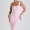 Navi Modal-Midaxi-Kleid mit Spitzenbesatz in Zartrosa Navi Modal-Midaxi-Kleid mit Spitzenbesatz in Zartrosa