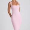 Navi Modal-Midaxi-Kleid mit Spitzenbesatz in Zartrosa Navi Modal-Midaxi-Kleid mit Spitzenbesatz in Zartrosa