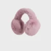 Ohrenschützer aus Kunstfell in Powder Pink