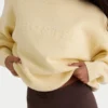 Oversize-Pullover aus Rippstrick in Lemon Oversize-Pullover aus Rippstrick in Lemon