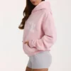 Oversized-Hoodie mit Applikation in Blush Oversized-Hoodie mit Applikation in Blush