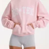 Oversized-Hoodie mit Applikation in Blush Oversized-Hoodie mit Applikation in Blush