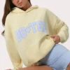 Oversized-Hoodie mit Applikation in Lemon Oversized-Hoodie mit Applikation in Lemon