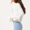 Oversized-Hoodie mit Applikation in Milch Oversized-Hoodie mit Applikation in Milch