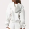 Oversized-Hoodie mit Reißverschluss in Milk Oversized-Hoodie mit Reißverschluss in Milk