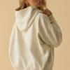 Oversized-Kapuzenpullover in Bone Oversized-Kapuzenpullover in Bone