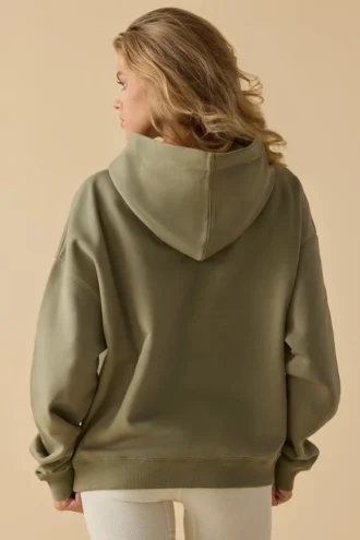 Oversized-Kapuzenpullover in Soft Olive Oversized-Kapuzenpullover in Soft Olive