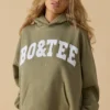 Oversized-Kapuzenpullover in Soft Olive Oversized-Kapuzenpullover in Soft Olive
