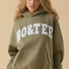 Oversized-Kapuzenpullover in Soft Olive Oversized-Kapuzenpullover in Soft Olive