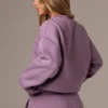 Oversized-Sweatshirt mit Rundhalsausschnitt in Dusk Oversized-Sweatshirt mit Rundhalsausschnitt in Dusk