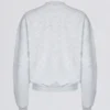Oversized-Sweatshirt mit Rundhalsausschnitt in Grau meliert Oversized-Sweatshirt mit Rundhalsausschnitt in Grau meliert
