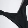Pacifico Bikinihosen mit Rüschenverzierung in Schwarz Pacifico Bikinihosen mit Rüschenverzierung in Schwarz