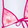 Paita Triangel-Bikinioberteil im Pink-Orchideen-Print Paita Triangel-Bikinioberteil im Pink-Orchideen-Print