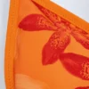 Paita Triangel-Bikinioberteil mit Orange-Orchideen-Print