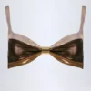 Palmita Bikini-Oberteil mit Rüschen in Bronze-Gold Palmita Bikini-Oberteil mit Rüschen in Bronze-Gold
