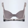 Palmita Bikini-Oberteil mit Rüschen in Silber-Chrom Palmita Bikini-Oberteil mit Rüschen in Silber-Chrom