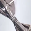 Palmita Bikini-Oberteil mit Rüschen in Silber-Chrom Palmita Bikini-Oberteil mit Rüschen in Silber-Chrom