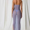 Papeete Midi-Kleid mit Rüschen und Bandeau-Ausschnitt in Lavendel-Lila Papeete Midi-Kleid mit Rüschen und Bandeau-Ausschnitt in Lavendel-Lila