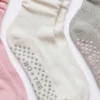 Pilates-Socken-3er-Pack in Multicolor