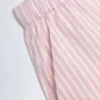 Lariana Shorts aus Baumwollpopeline mit mittlerer Leibhöhe in rosa Streifen Lariana Shorts aus Baumwollpopeline mit mittlerer Leibhöhe in rosa Streifen