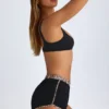 Praia Mini-Shorts in Schwarz