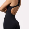Racerback-Define-Luxe-Unitard in Schwarz Racerback-Define-Luxe-Unitard in Schwarz
