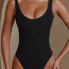 Reese Bodys mit U-Ausschnitt in Schwarz Reese Bodys mit U-Ausschnitt in Schwarz
