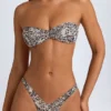 Rio Bandeau-Bikinioberteil im Leopardenmuster Rio Bandeau-Bikinioberteil im Leopardenmuster