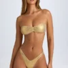 Rio Bandeau-Bikinioberteil in Gold Rio Bandeau-Bikinioberteil in Gold