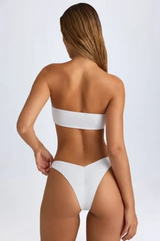 Rio Bandeau-Bikinioberteil in Weiß