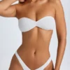 Rio Bandeau-Bikinioberteil in Weiß Rio Bandeau-Bikinioberteil in Weiß