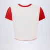 Salina Logo Cropped T-Shirt in Weiß Salina Logo Cropped T-Shirt in Weiß