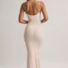 Salma Modal-Maxikleid mit U-Ausschnitt und Trägern im Streifenmuster Salma Modal-Maxikleid mit U-Ausschnitt und Trägern im Streifenmuster