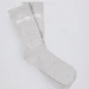 Set gerippter Crew-Socken in Multicolor