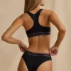 Set mit Cheeky-Slips mit hoher Taille in Multicolor