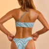 Signature Swim II Badeanzug in Blau mit Print Signature Swim II Badeanzug in Blau mit Print