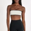 Soft Active Bandeau-Sport-BH in Ivory Soft Active Bandeau-Sport-BH in Ivory