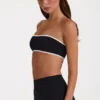 Soft Active Bandeau-Sport-BH in Schwarz Soft Active Bandeau-Sport-BH in Schwarz