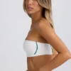 Soft Active Bandeau-Sport-BH in White Soft Active Bandeau-Sport-BH in White