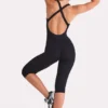 Soft Active Capri-Jumpsuit in Schwarz Soft Active Capri-Jumpsuit in Schwarz