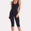 Soft Active Capri-Jumpsuit in Schwarz Soft Active Capri-Jumpsuit in Schwarz