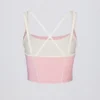 Soft Active Layered Tanktop in Puderrosa