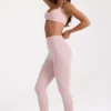 Soft Active Leggings in Blush Marl Soft Active Leggings in Blush Marl