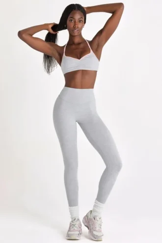 Soft Active Leggings in Grau meliert