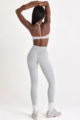 Soft Active Leggings in Grau meliert