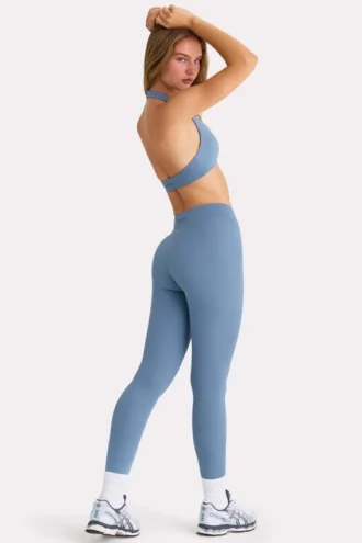 Soft Active Leggings in Marine