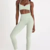 Soft Active Leggings in Sage Marl Soft Active Leggings in Sage Marl