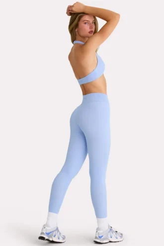 Soft Active Leggings in Sky