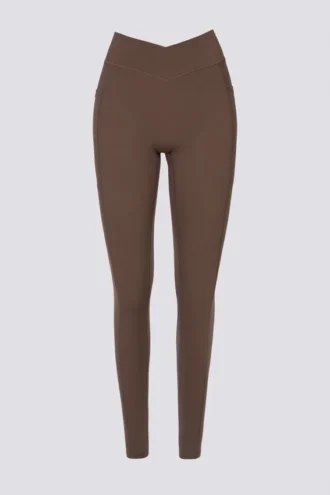 Soft Active Leggings in voller Länge in der Farbe Cocoa