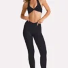 Soft Active Leggings in voller Länge in Schwarz Soft Active Leggings in voller Länge in Schwarz